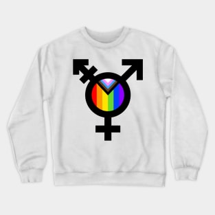 Trans Progress Pride Crewneck Sweatshirt